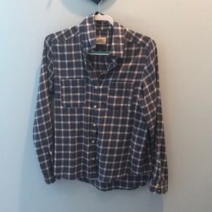 Women’s flannel button up, size small